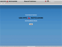 Tablet Screenshot of materiali.mondadoripubblicita.com